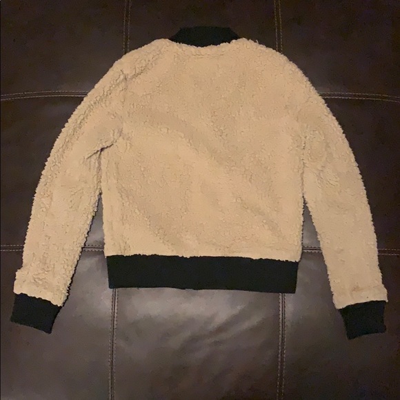 Anthropologie Marrakech Sherpa bomber jacket XS - Picture 2 of 8